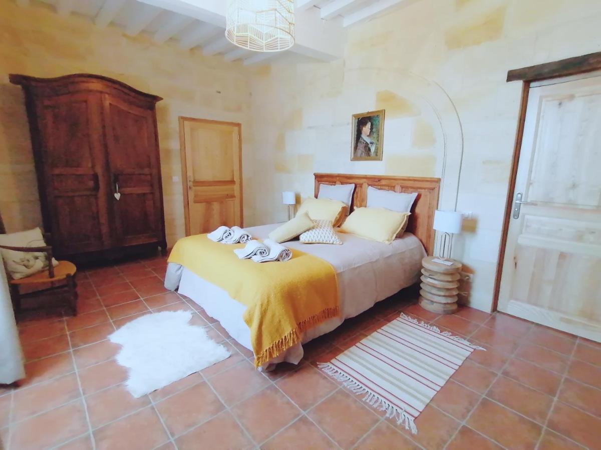 Bed and Breakfast Domaine de Gaïa, Piscine, Pétanque, Ping Pong, proche Saint-Emilion Guillac  Exterior foto