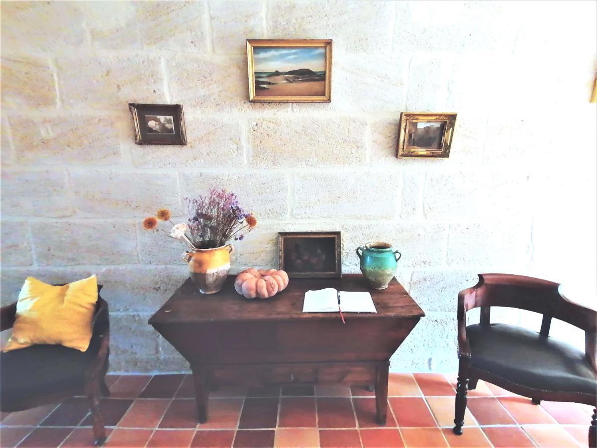 Bed and Breakfast Domaine de Gaïa, Piscine, Pétanque, Ping Pong, proche Saint-Emilion Guillac  Exterior foto